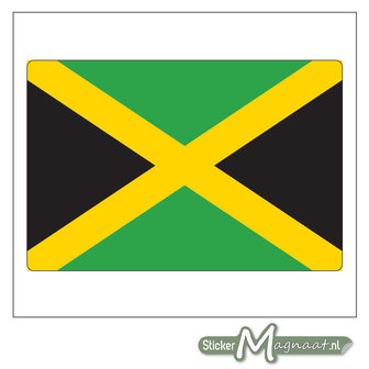 Vlag Jamaica Sticker