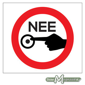 Anti Reclame Sticker