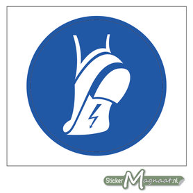 Geleidende schoenen sticker