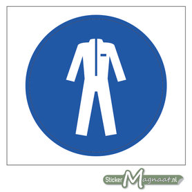 Werkkleding Sticker