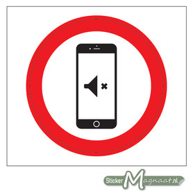 Telefoon Op Stil Sticker