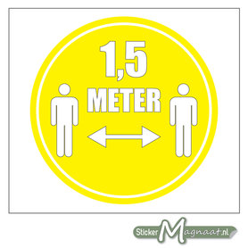 Houd Afstand Stickers