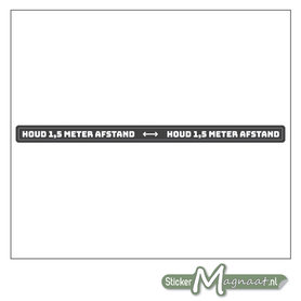 Vloerstickers 1,5 Meter Afstand
