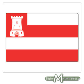 Vlag Alkmaar Stickers
