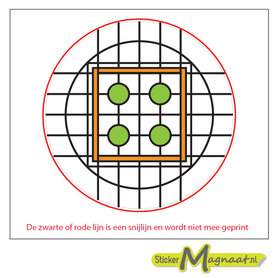 Glas in Lood Stickers - Groen