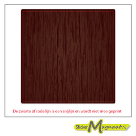 Tegelstickers - Hout - 5 Stuks