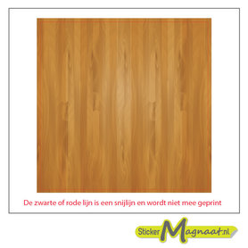 Tegelstickers - Hout - 5 Stuks