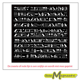 Tegelstickers - Symbolen - 5 Stuks