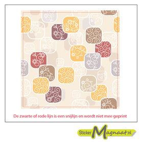 Tegelstickers flowers