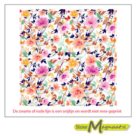 Tegelsticker kleurijke herfst