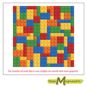 Tegelstickers - Lego - 5 Stuks