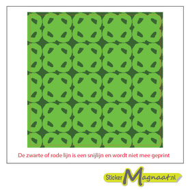 Tegelstickers groen rond