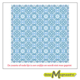 Tegelsticker Arabische art