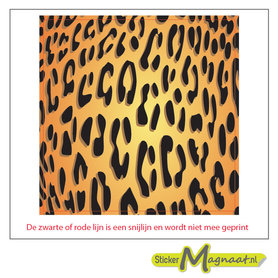 Tegelstickers panterprint