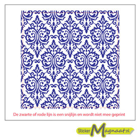 Tegelsticker portugees blauw wit