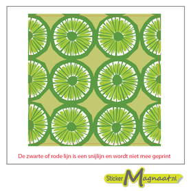 Tegelsticker limoen