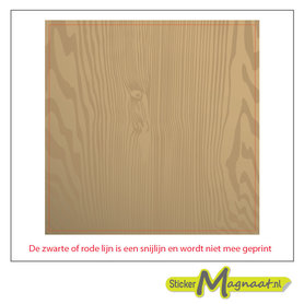Tegelstickers - Hout - 5 Stuks