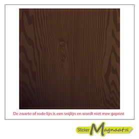 Tegelstickers - Hout - 5 Stuks