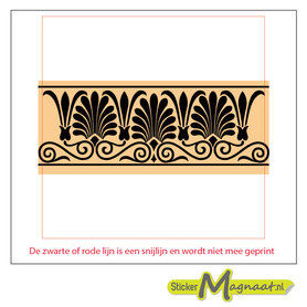 Tegelsticker - Sierlijk