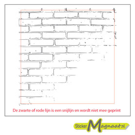 Tegelstickers - Steen - 5 Stuks