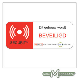 Beveiligingsstickers - 6 Stuks