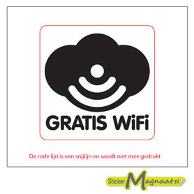 Gratis WiFi Stickers