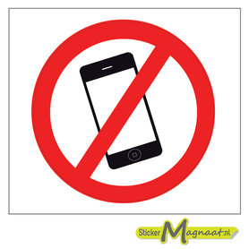 Verboden te Bellen Stickers