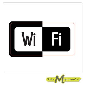 Free WiFi Stickers - 1 Stuk