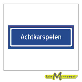 Sticker Achtkarspelen