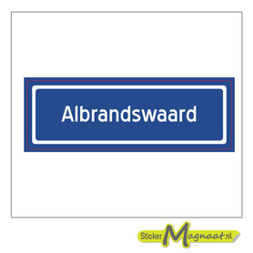 Sticker Albrandswaard