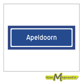 Sticker Apeldoorn