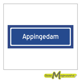 Sticker Appingedam