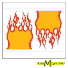 Vlam stickers