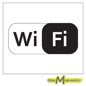 Free WiFi Stickers - 1 Stuk