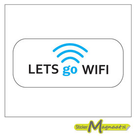 Free WiFi Stickers - 1 Stuk