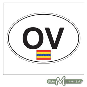 Auto Sticker Overijssel