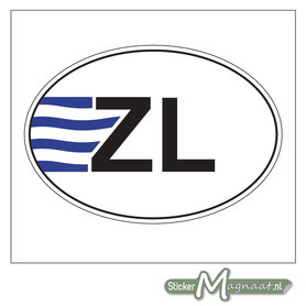 Provincie Sticker Zeeland