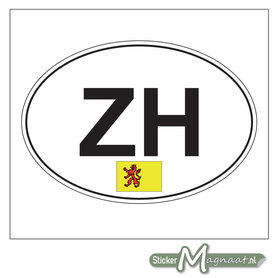 Auto Sticker Zuid-Holland