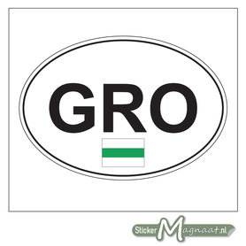 Auto Sticker Groningen stad