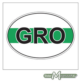Stad Sticker Groningen