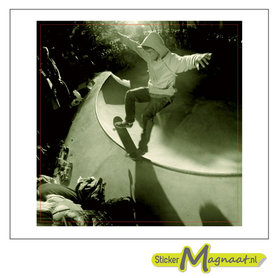 Tegelstickers Skater