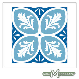 Tegel Stickers Portugees Tegel