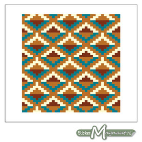 Tegelstickers Patroon Mexico