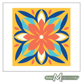 Tegelstickers Kleurrijk