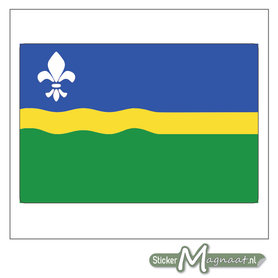 Vlag Flevoland Stickers