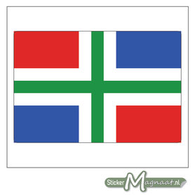 Vlag Groningen Stickers