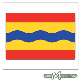 Vlag Overijssel Stickers