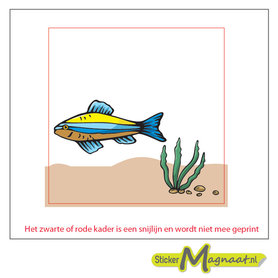 tegelstickers keizervis