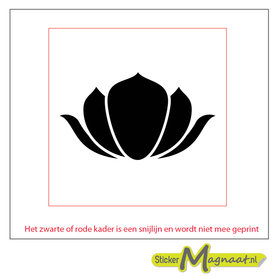 Tegelsticker marokkaanse tulp