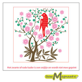 Tegelsticker Boom marokkaans